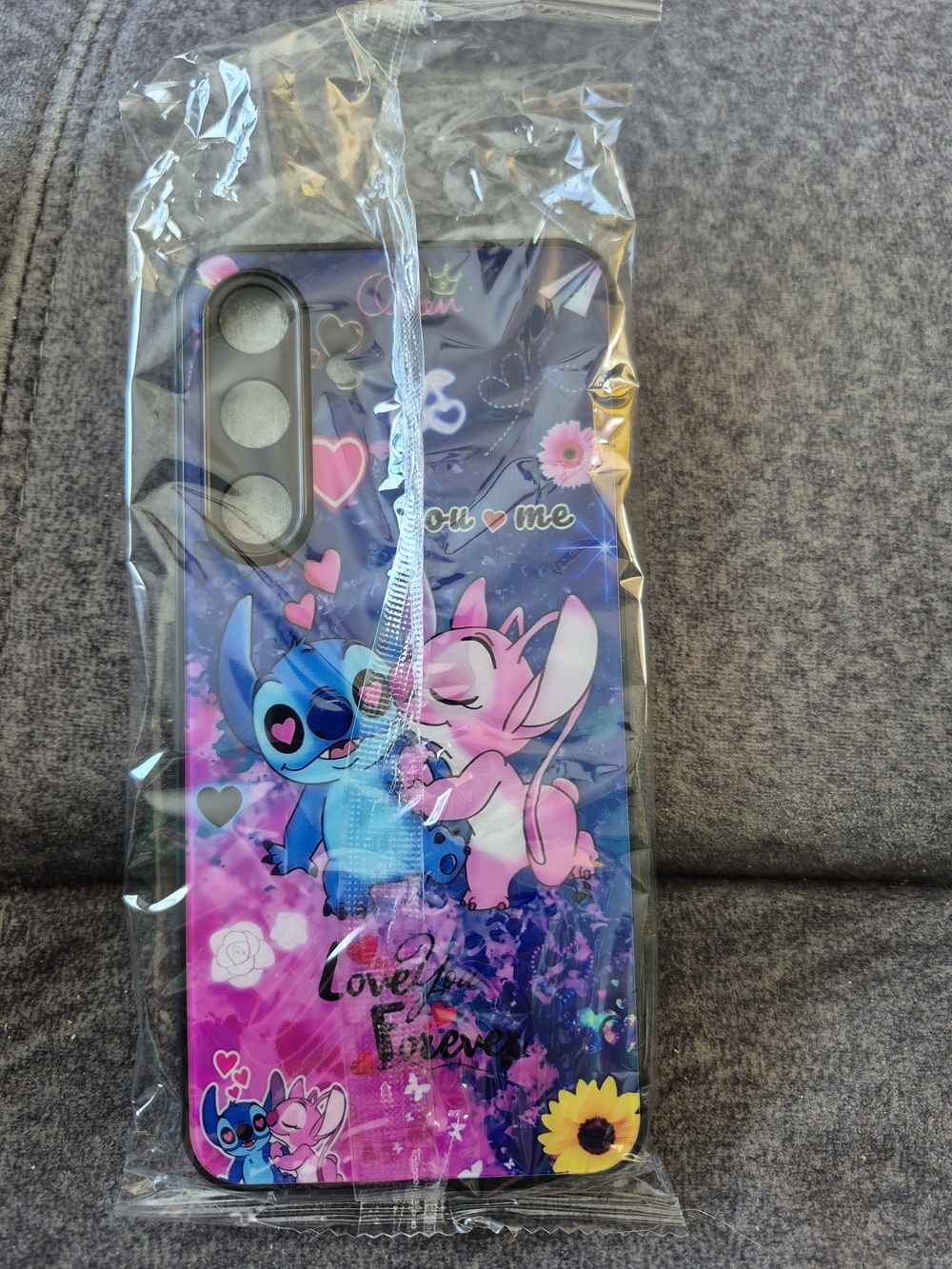 Cute Blue & Pink Cartoon Phone Case for Cell Phone